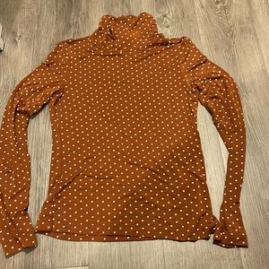H&M pock-a dot turtle neck